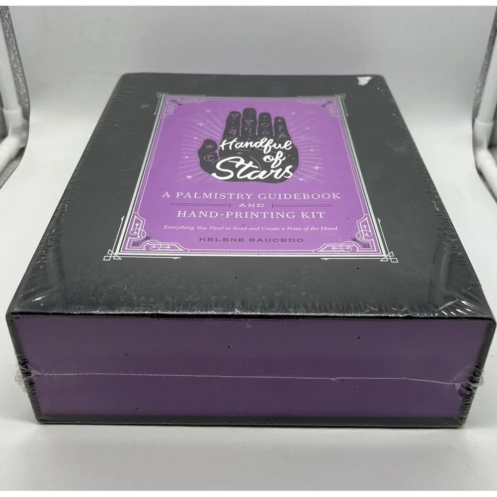 Handful of Stars: A Palmistry Guidebook and Hand-Printing Kit Halloween